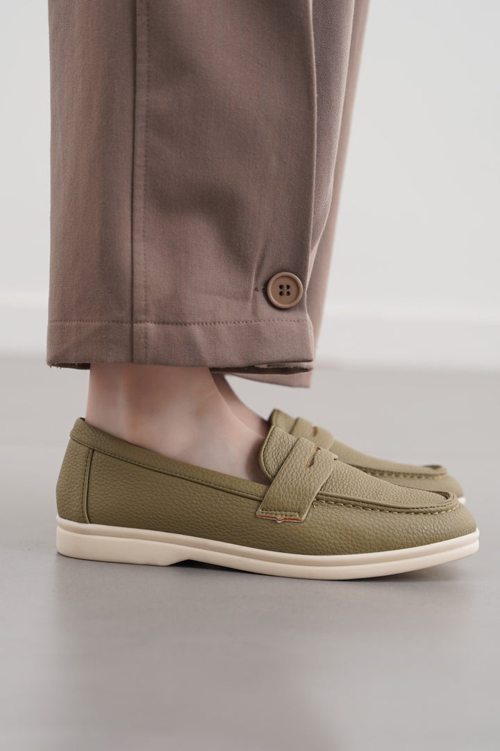 GREEN CLOUD MAMA LOAFERS