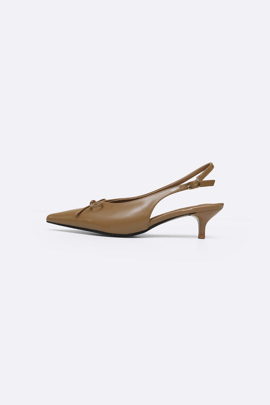 BOW CHARM HEELS