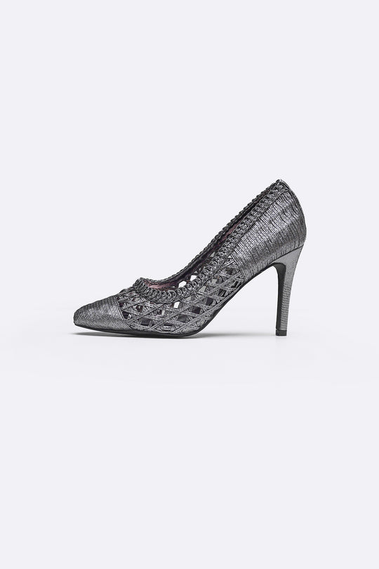 GUN WOVEN STILETTO
