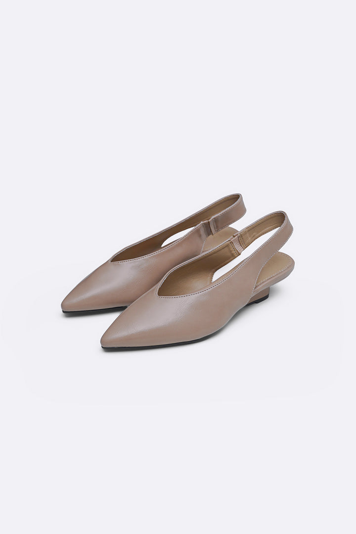 TAUPE LISBON MINI WEDGE