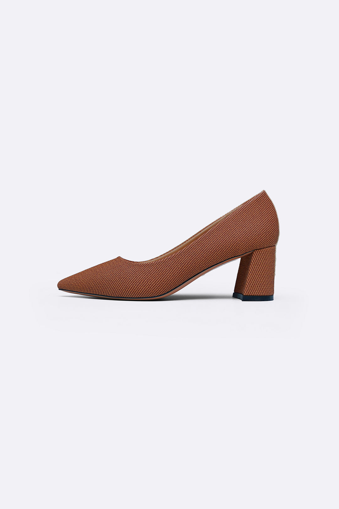 TAN BOARDROOM BLOCK HEELS