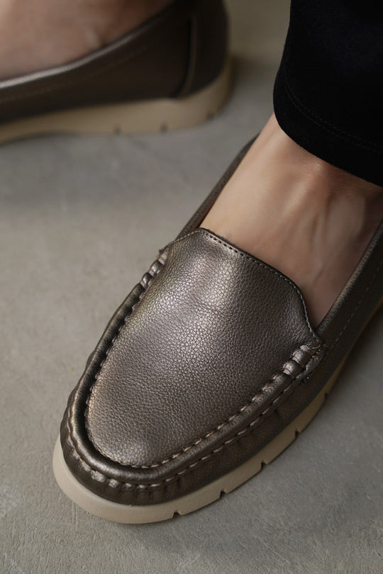GUN SOFT CHUNKY LOAFERS