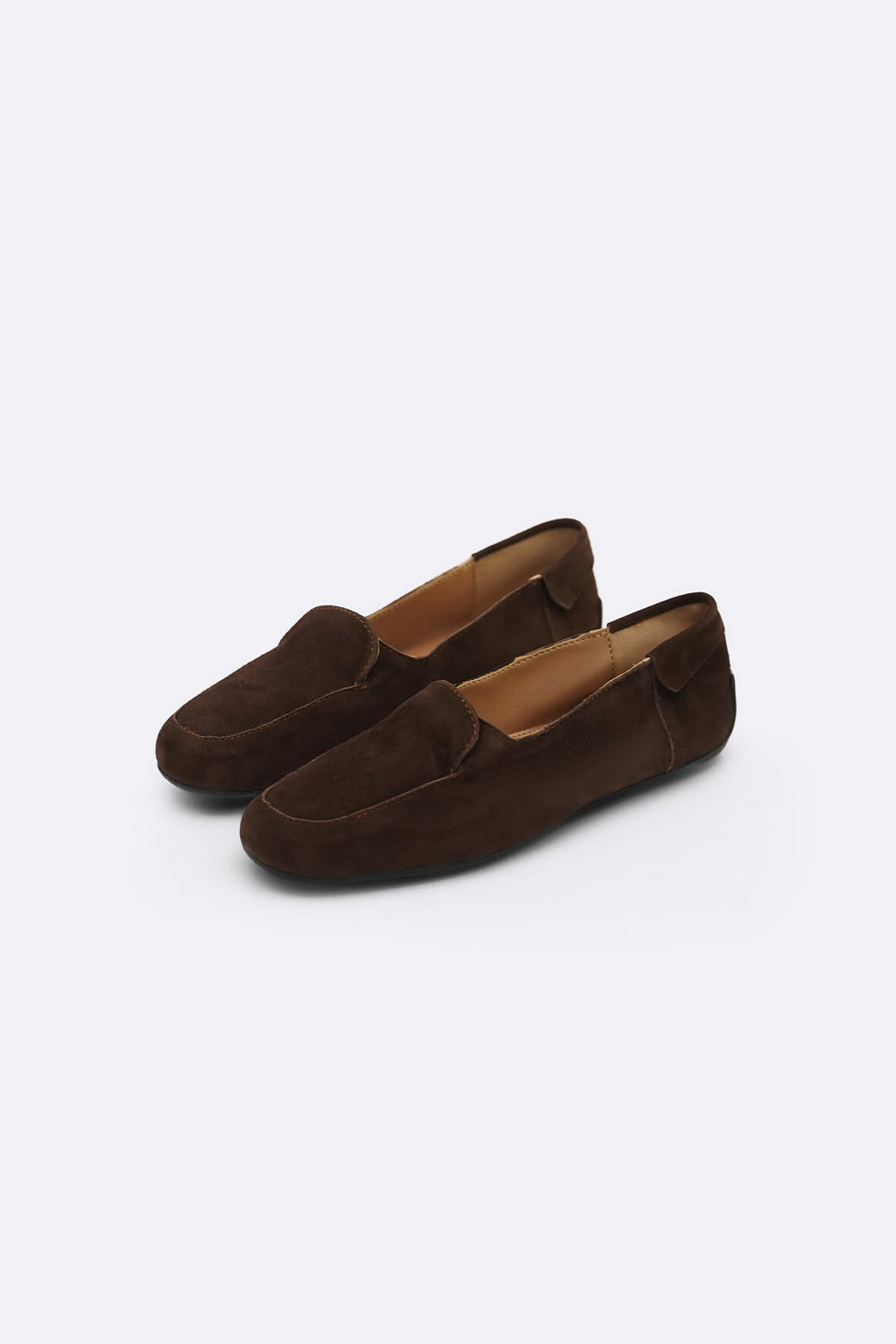 DARK BROWN JOURNALIST LEATHER LOAFERS