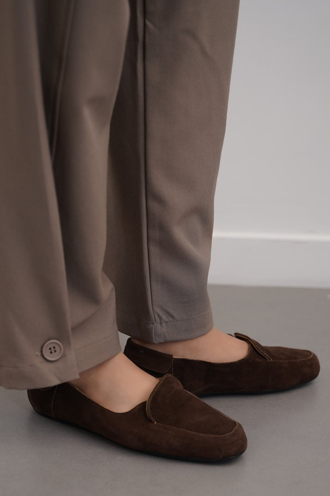 DARK BROWN JOURNALIST LEATHER LOAFERS