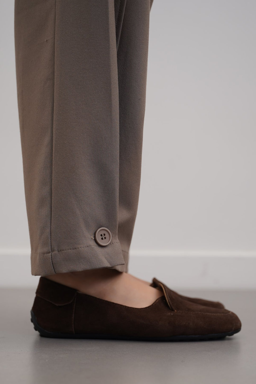 DARK BROWN JOURNALIST LEATHER LOAFERS