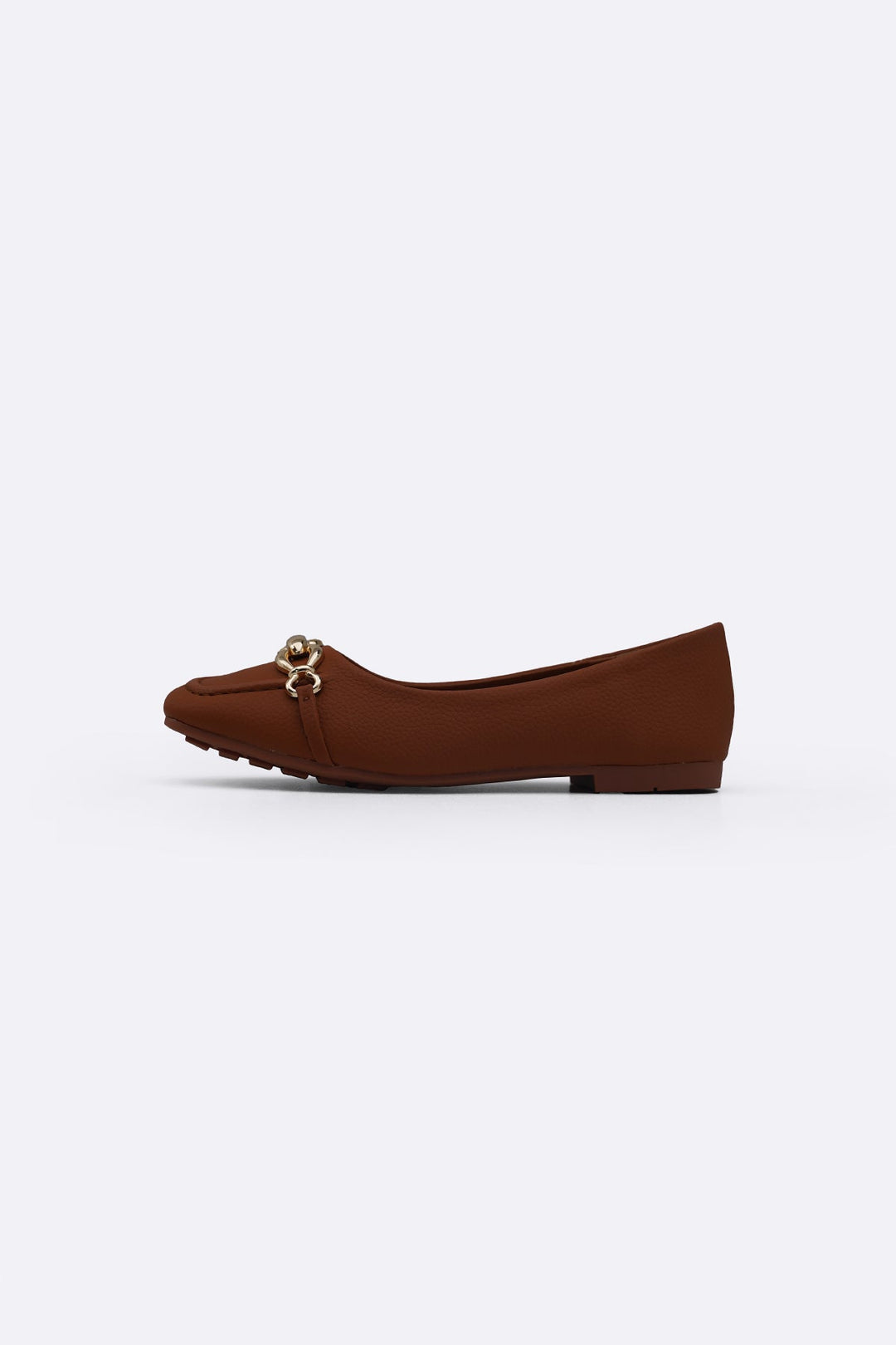 BROWN KAMI COMFORT FLATS