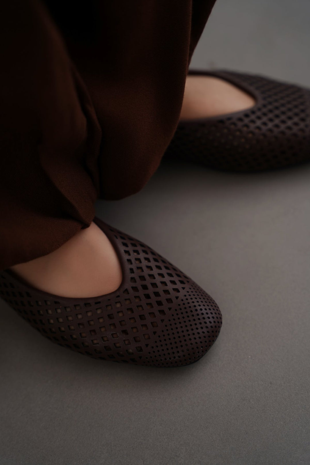 COFFEE RIVIERA SLINGBACK PUMPS