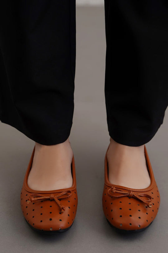 TAN BUBBLE MAMA PUMPS