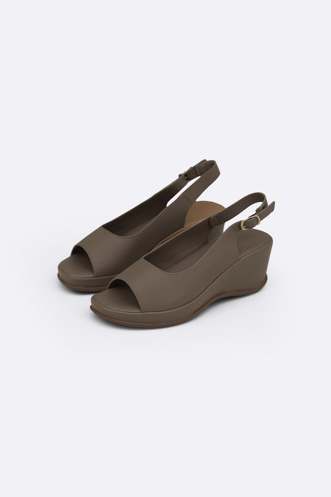 TAUPE LAGUNA MAMA SANDALS