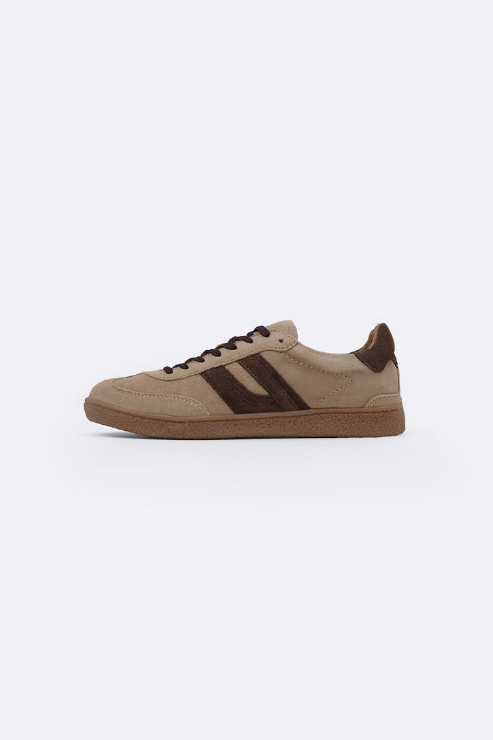 SAND SUEDE ESSENTIAL SNEAKERS