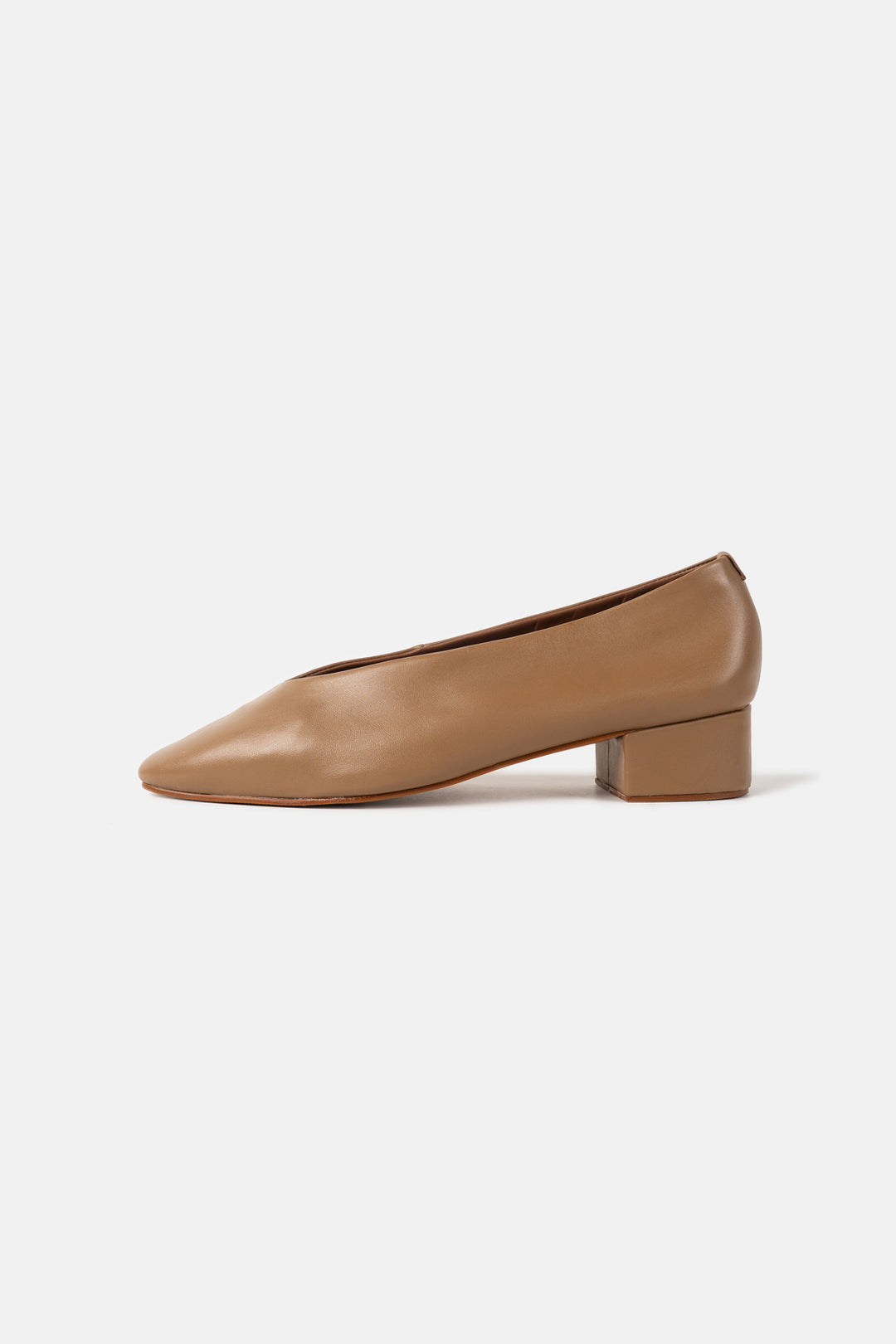 ZELIA LEATHER BLOCK HEELS