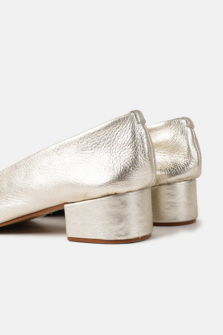 ZELIA LEATHER BLOCK HEELS