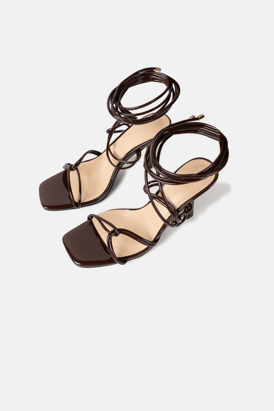 GOING-OUT STRAPPY HEELS