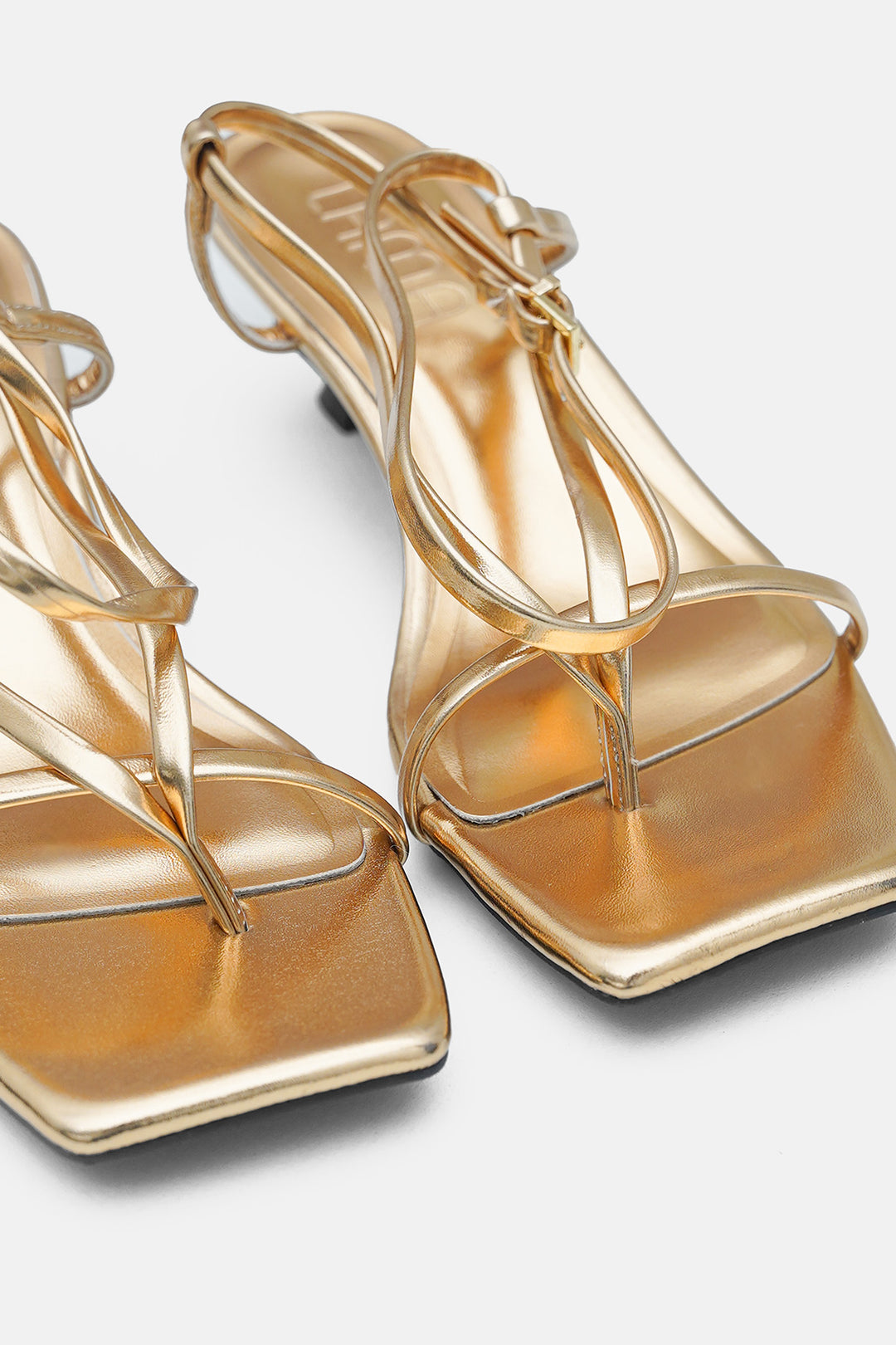 GOLD DUOMO MINI HEELS