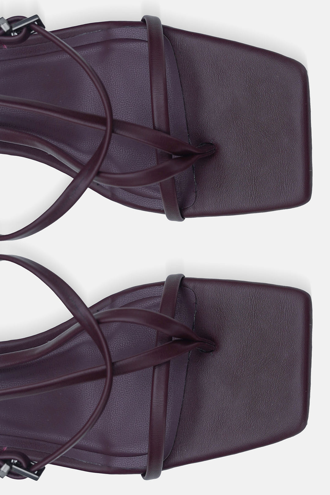 MAROON-DUOMO MINI HEELS