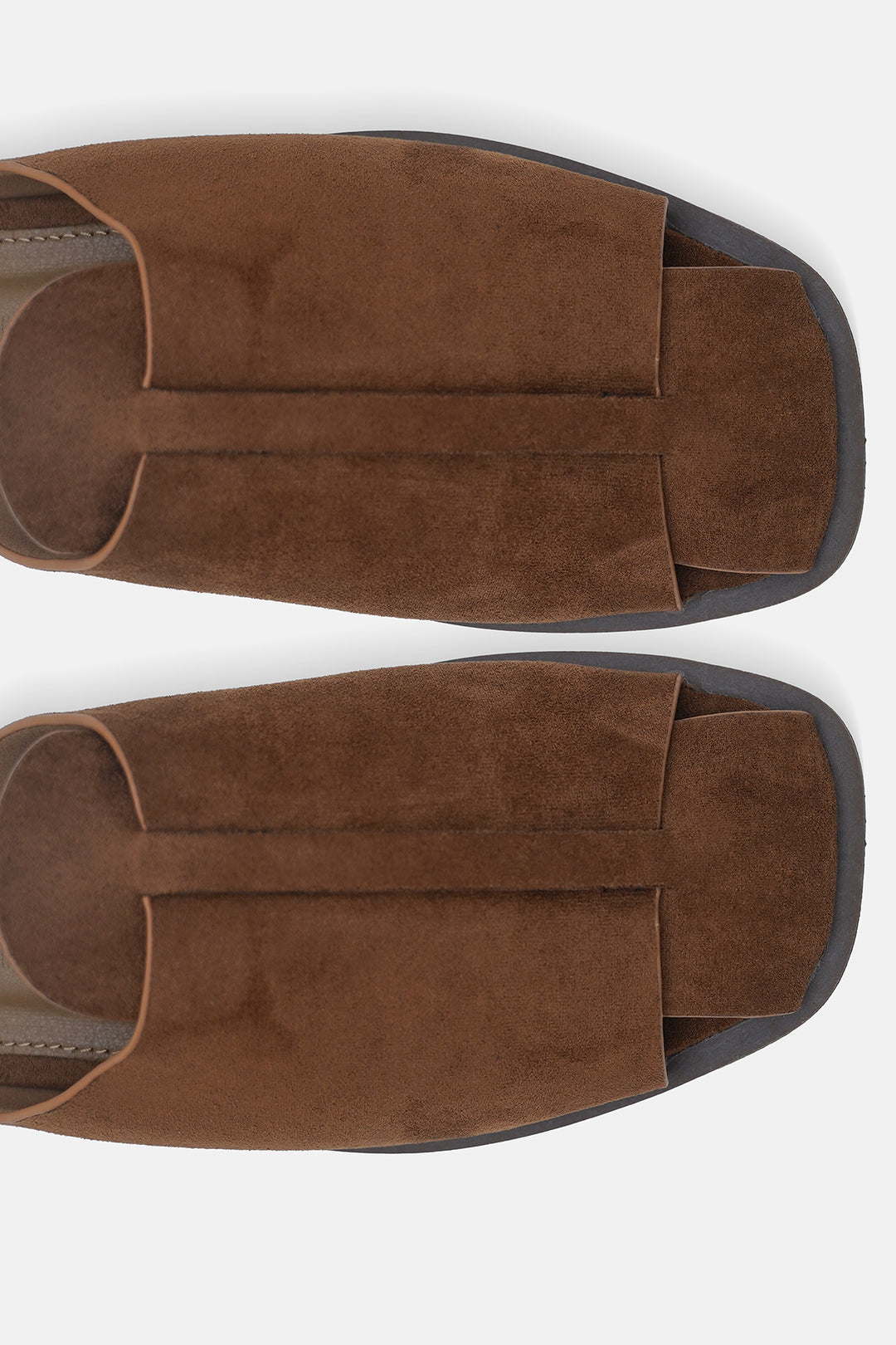 CAMEL PORTO WIDE CUSHION MULES