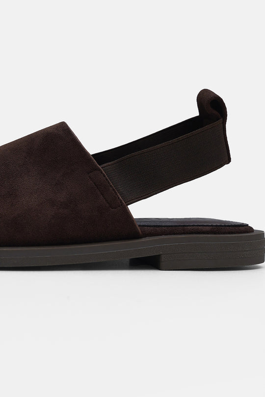COFFEE CABANA WIDE CUSHION SANDALS