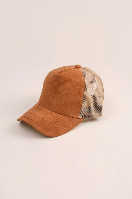 COFFEE SUEDE CLASSIC CAP