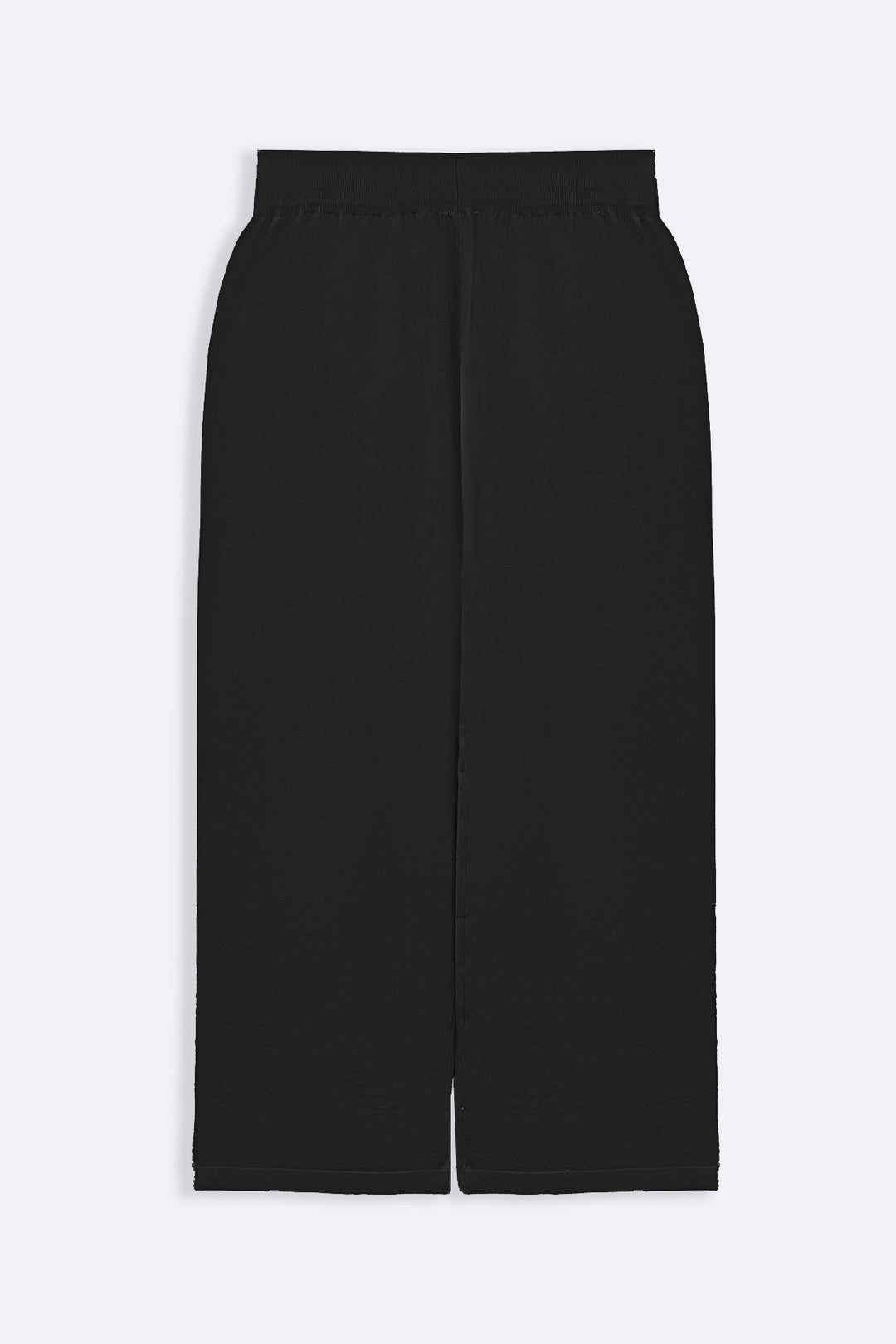 SOFT-KNIT STRAIGHT TROUSERS
