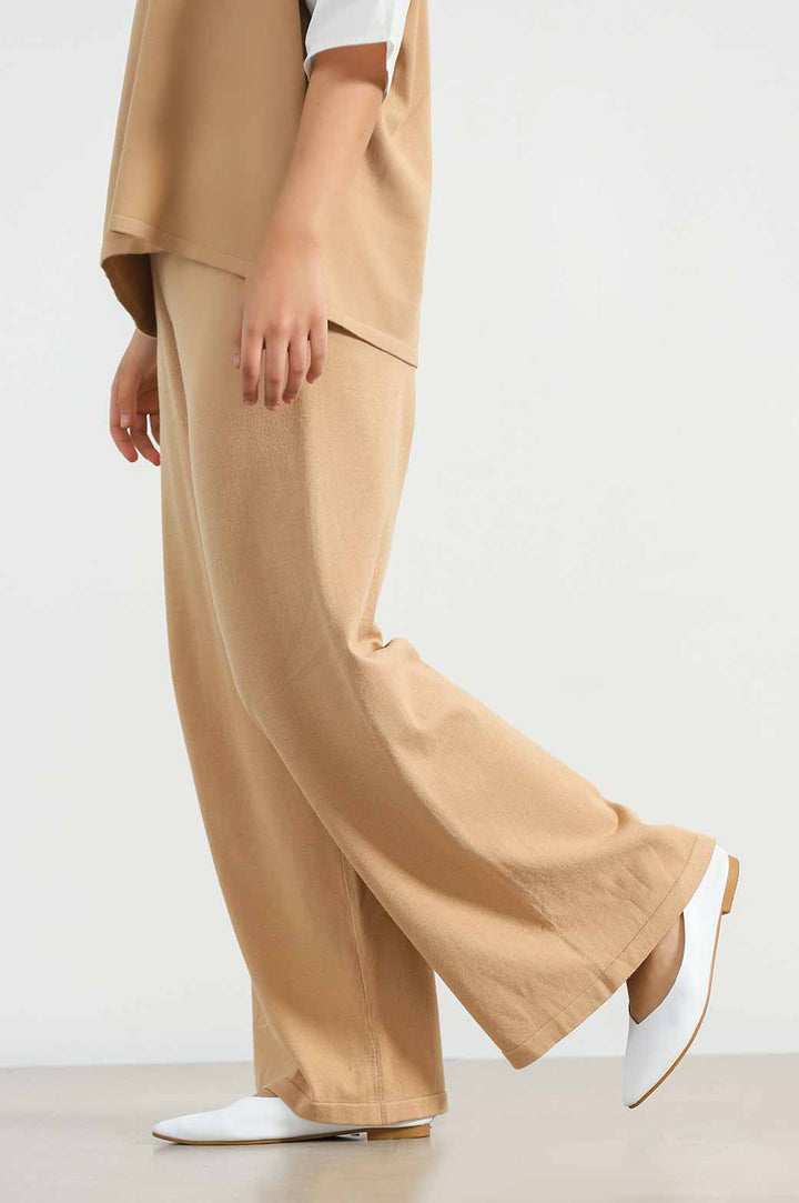 CAMEL SWEATER PANTS