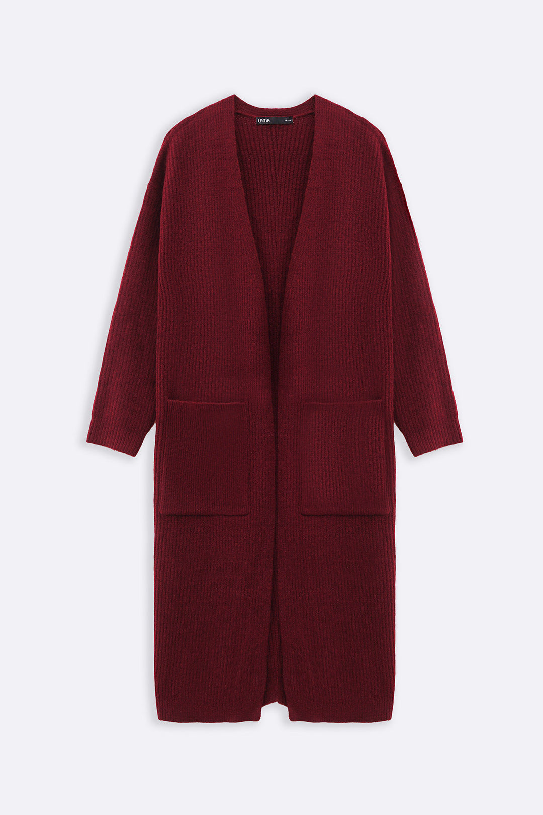 RED VIENNA WOOLY CARDIGAN