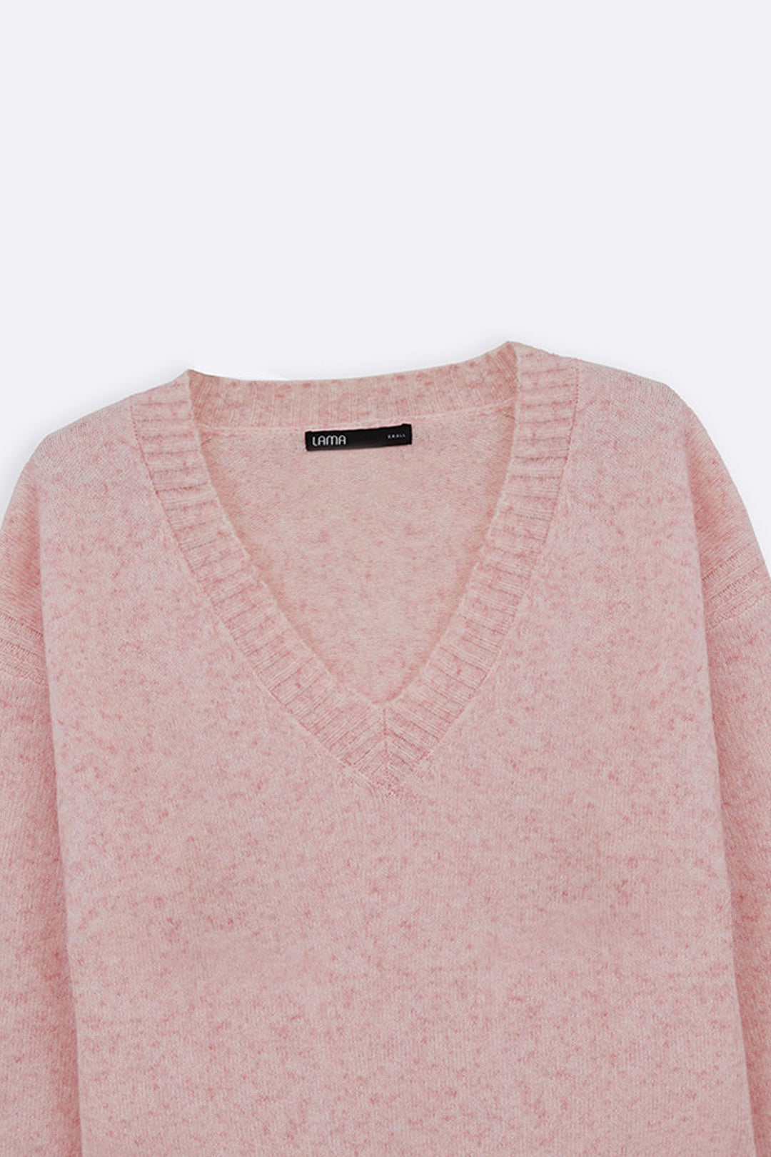 PINK CLASSIC V-NECK JUMPER