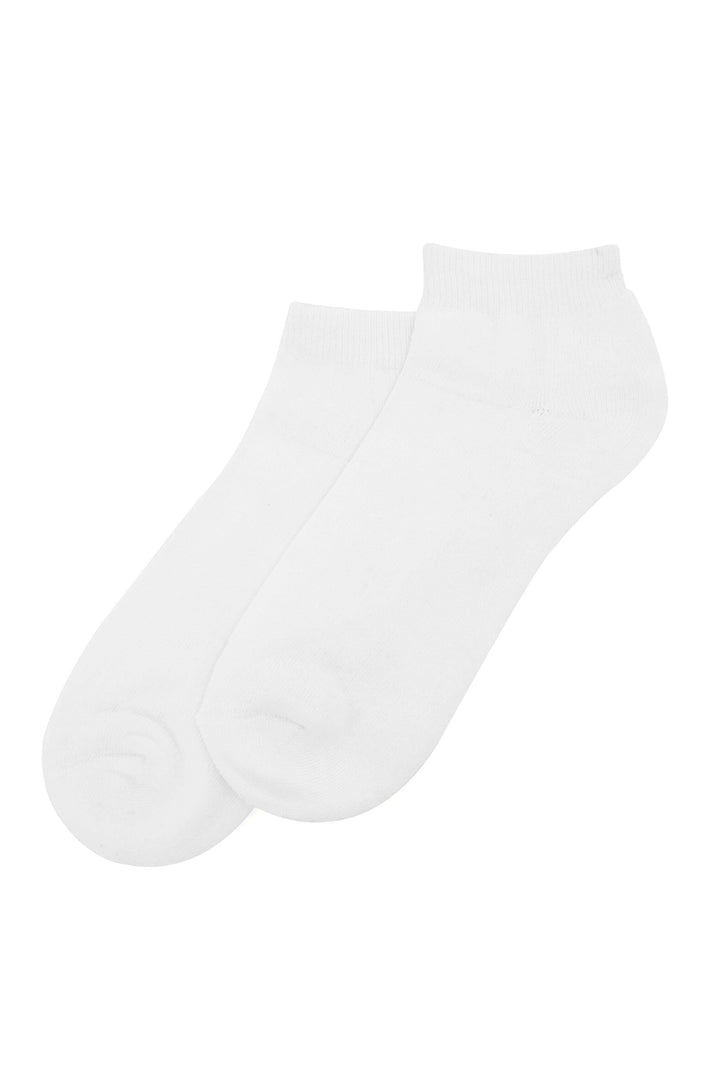 WHITE ANKLE SOCKS
