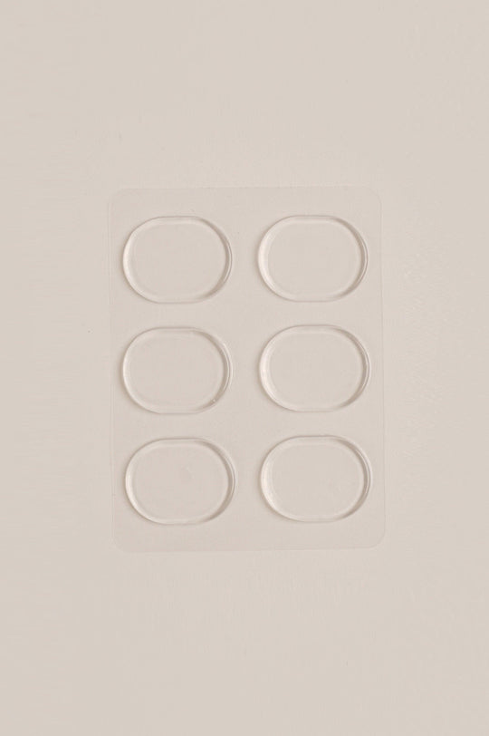 CLEAR HEEL GEL TOE SUPPORT