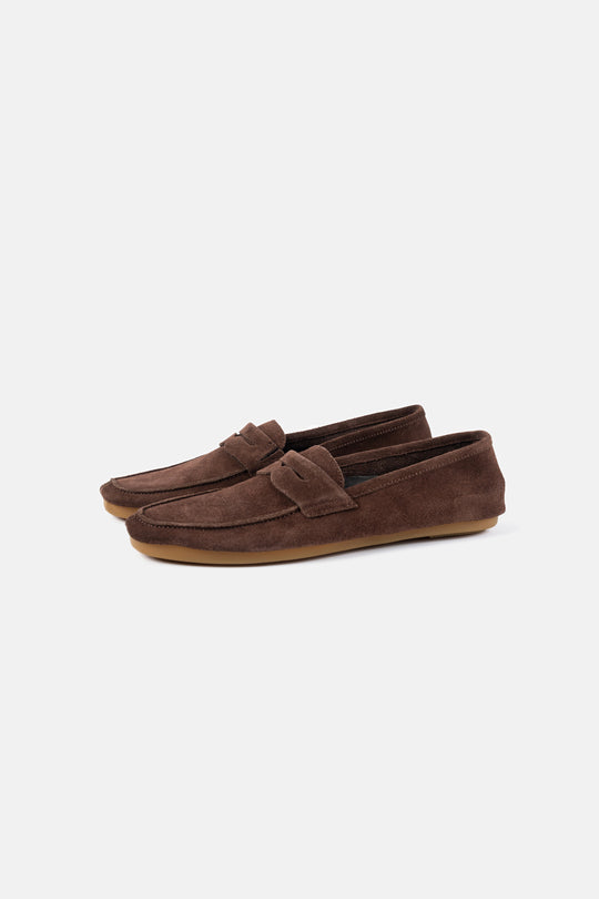 FLEX SUEDE LOAFERS