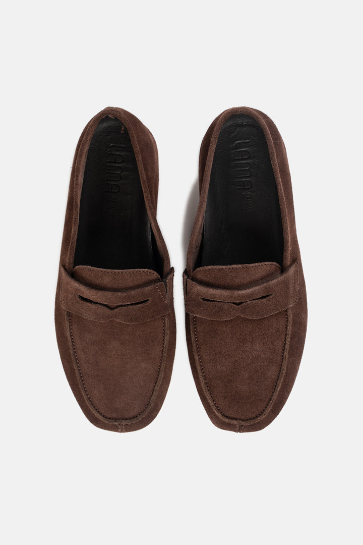 FLEX SUEDE LOAFERS