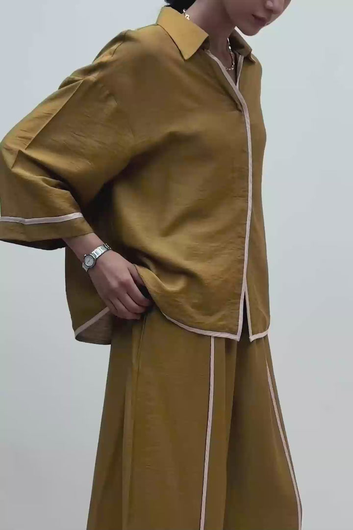 CLOVER SILKY BLOUSE