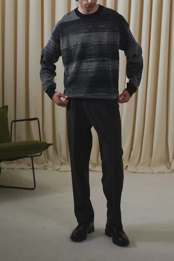 GRADIENT KNIT SWEATER