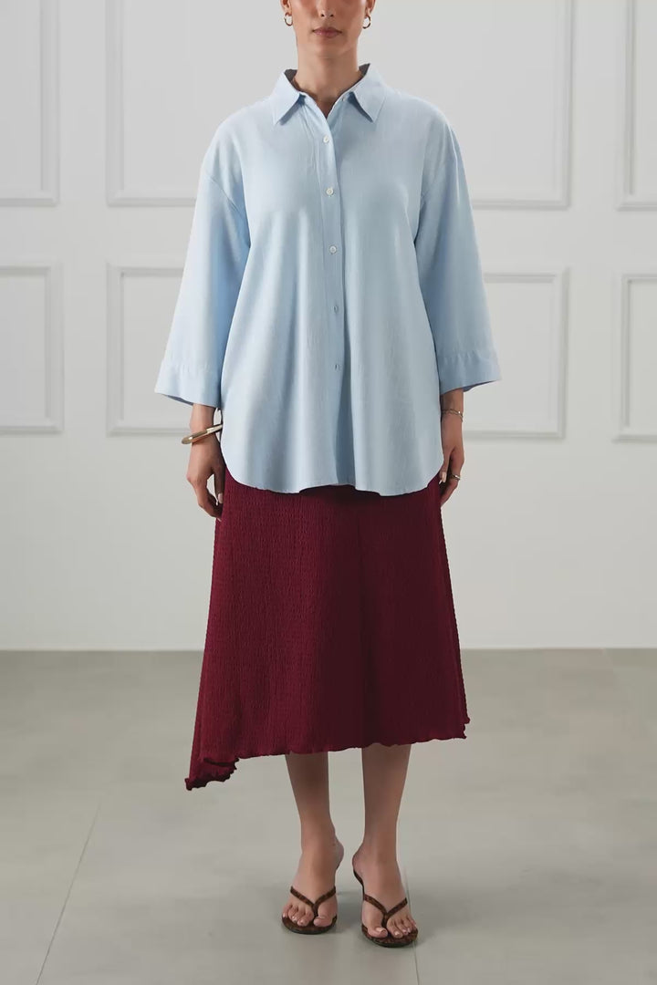 EVERYDAY LINEN BLEND SHIRT