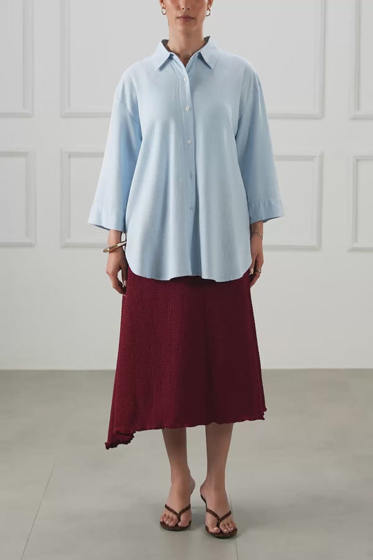 EVERYDAY LINEN BLEND SHIRT