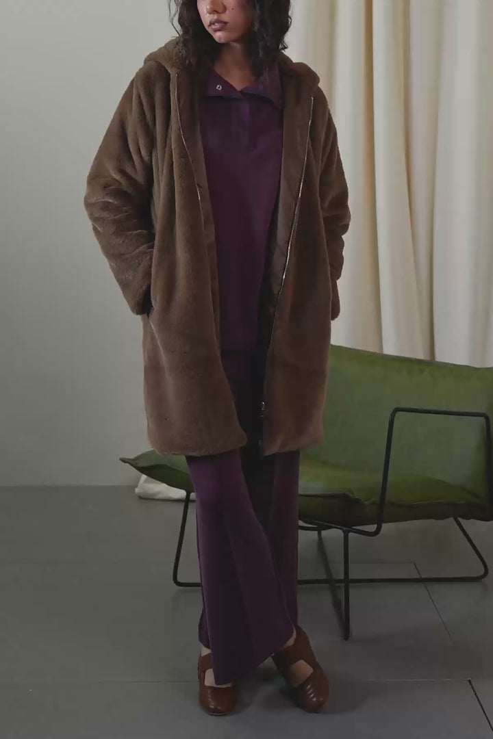 LONG FUR JACKET