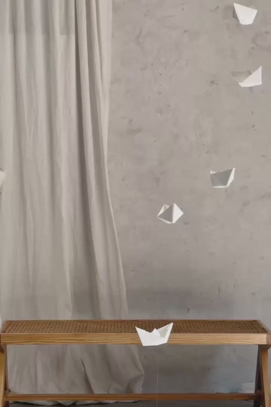 COLLARLESS LINEN BLAZER