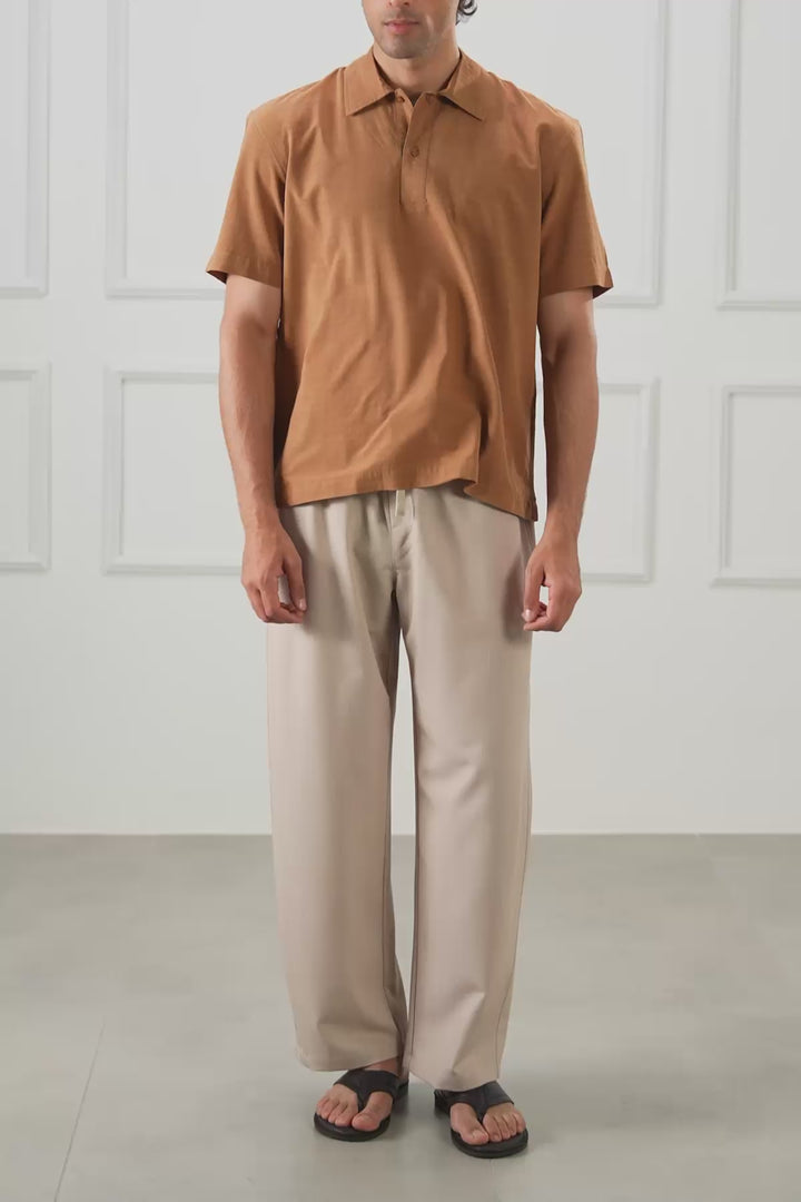QUARTER PLACKET SHIRT