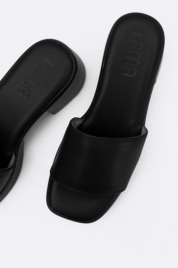 SOFT BLOCK HEELS