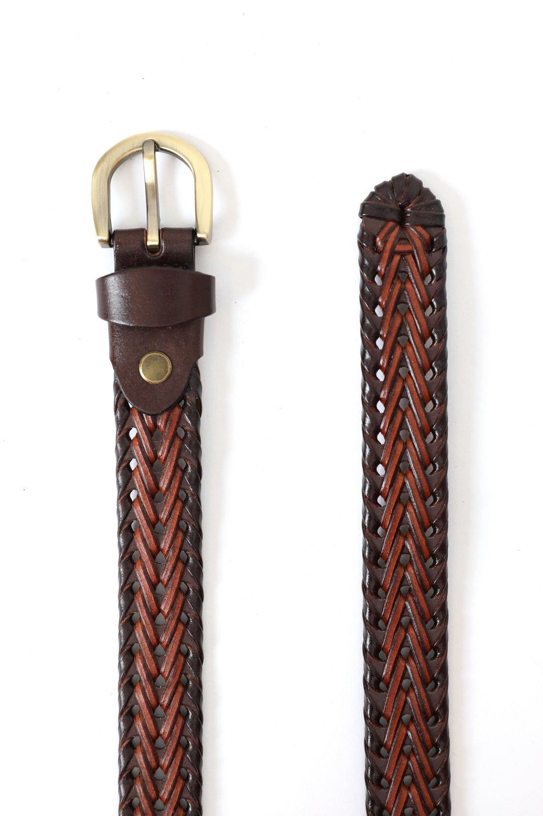 COFFEE SLIM WOVEN BELT